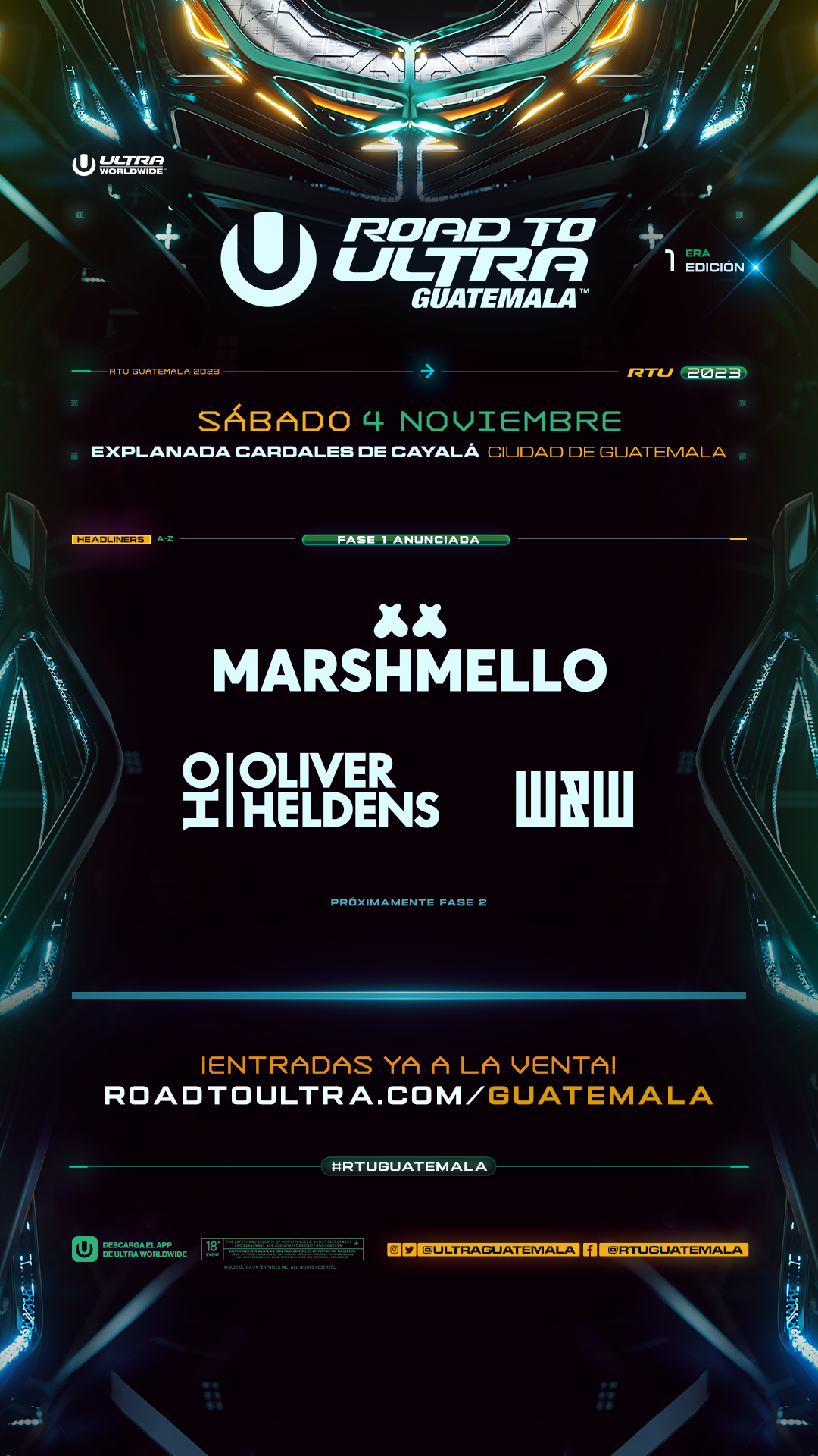 Road To Ultra Guatemala Revela La Primera Fase De Su Line Up 7245